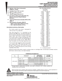 Datasheet SN74ALVCH16835KR manufacturer TI