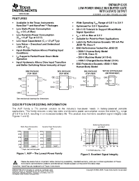 Datasheet SN74AUP1G125DCKT manufacturer TI