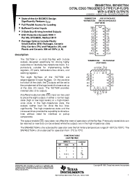 Datasheet SN74BCT534DWR manufacturer TI