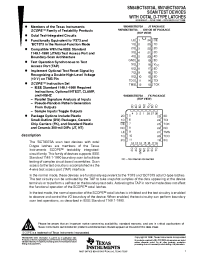 Datasheet SN74BCT8373ANT manufacturer TI