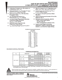 Datasheet SN74CBTD3384C manufacturer TI