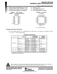 Datasheet SN74HC08PW manufacturer TI