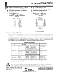 Datasheet SN74HC161DT manufacturer TI