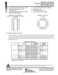 Datasheet SN74HC244ADBLE производства TI