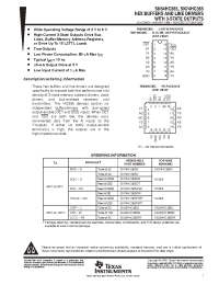 Datasheet SN74HC365D manufacturer TI
