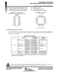Datasheet SN74HC4020DR manufacturer TI