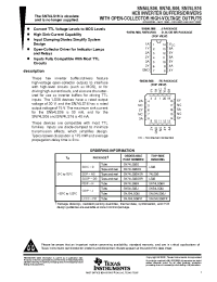 Datasheet SN74LS06D manufacturer TI