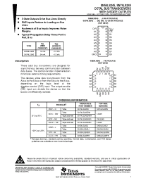 Datasheet SN74LS245DBR manufacturer TI