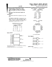 Datasheet SN74LS27DE4 manufacturer TI