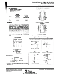 Datasheet SN74LS91D производства TI
