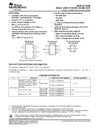 Datasheet SN74LVC1G3208DCK manufacturer TI