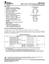 Datasheet SN74LVC2G157 manufacturer TI