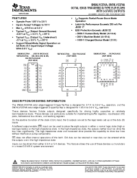 Datasheet SN74LVC374ADGVR manufacturer TI