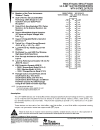 Datasheet SN74LVT162240DLR manufacturer TI