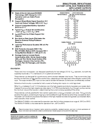 Datasheet SN74LVTH245APW manufacturer TI