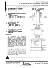 Datasheet SN75ALS161DWR manufacturer TI