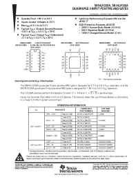 Datasheet SNJ54LVC08AJ manufacturer TI