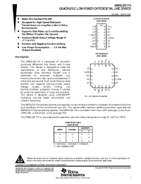 Datasheet SNJ55LBC174FK manufacturer TI