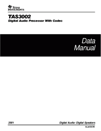Datasheet TAS3002 manufacturer TI