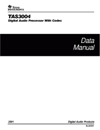 Datasheet TAS3004 manufacturer TI
