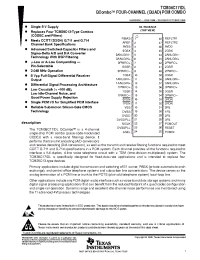 Datasheet TCM38C17IDL manufacturer TI