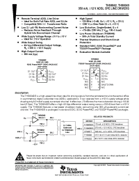 Datasheet THS6042EVM manufacturer TI