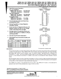 Datasheet TIBPAL16L8 manufacturer TI