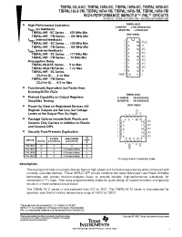 Datasheet TIBPAL16L8-5C manufacturer TI