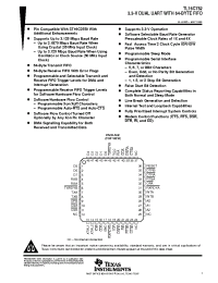 Datasheet TL16C752 manufacturer TI