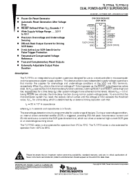 Datasheet TL7770-12CDWR manufacturer TI