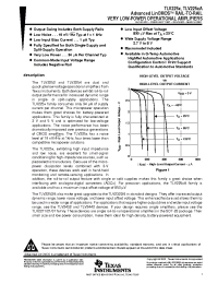 Datasheet TLV2252MJG manufacturer TI