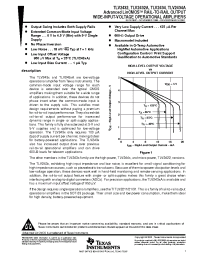 Datasheet TLV2432C производства TI