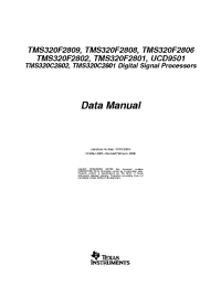 Datasheet TMS320C2801ZGMA manufacturer TI