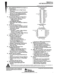 Datasheet TMS370C010C производства TI