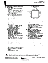 Datasheet TMS370C302A manufacturer TI