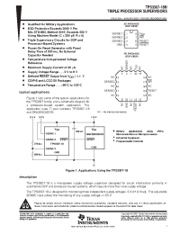 Datasheet TPS3307-18M manufacturer TI
