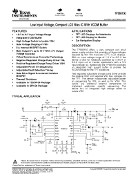 Datasheet TPS65150PWP manufacturer TI
