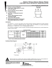 Datasheet TPS76130DBV manufacturer TI