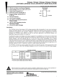 Datasheet TPS76427DBVR manufacturer TI