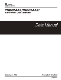 Datasheet TSB82AA2IPGE manufacturer TI