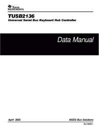 Datasheet TUSB2136PM manufacturer TI