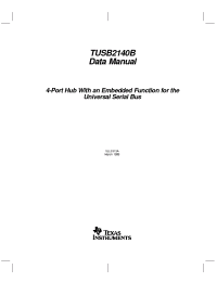 Datasheet TUSB2140BN manufacturer TI