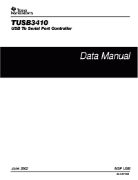 Datasheet TUSB3410VF manufacturer TI