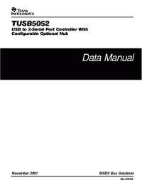 Datasheet TUSB5052PZ manufacturer TI