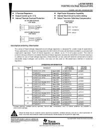 Datasheet UA7805CKTER manufacturer TI