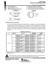 Datasheet uA7810C производства TI