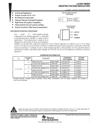 Datasheet UA7905 manufacturer TI
