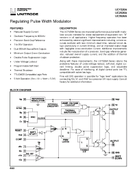 Datasheet UC1526ADW manufacturer TI