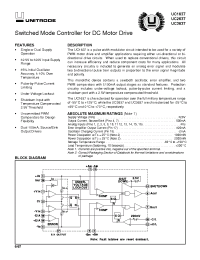 Datasheet UC1637Q manufacturer TI