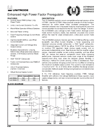 Datasheet UC1854BL manufacturer TI